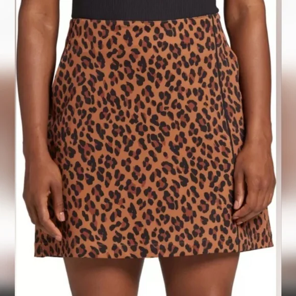 Lady Hagen Skirts Lady Hagen Leopard Golf Skirt Size Poshmark